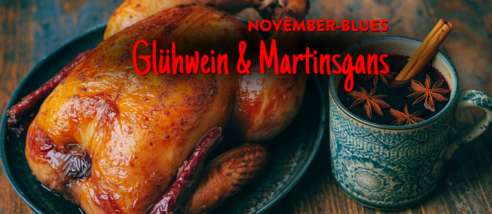 November-Blues trifft Weingenuss