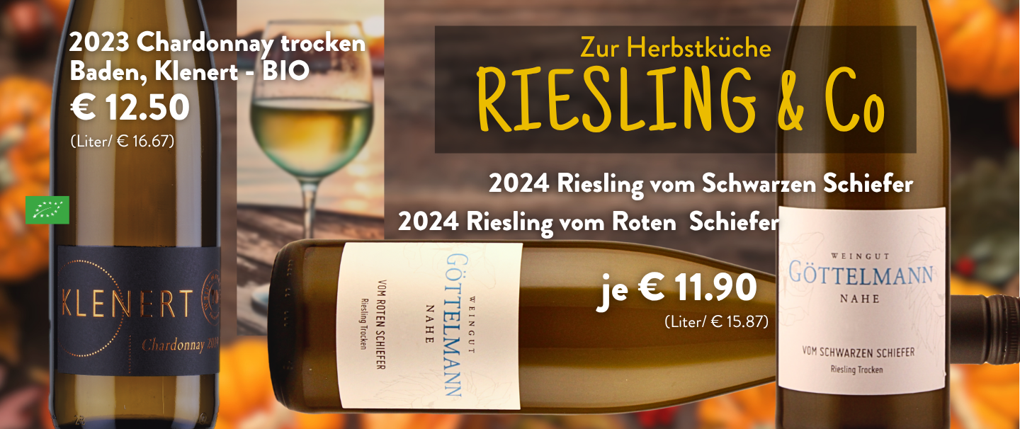 Riesling & Co zur Herbstküche bei Wein-Musketier Göppingen