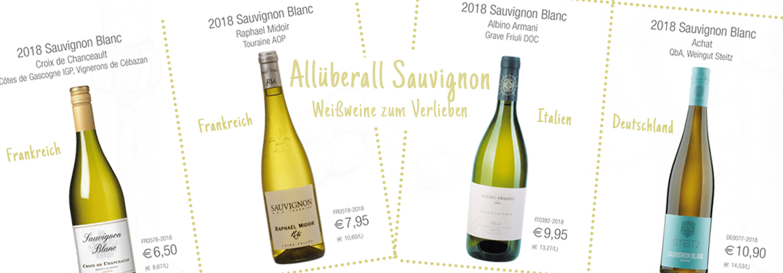 Weinproben von Sauvignon Blanc Weinen im Wein-Musketier Göppingen