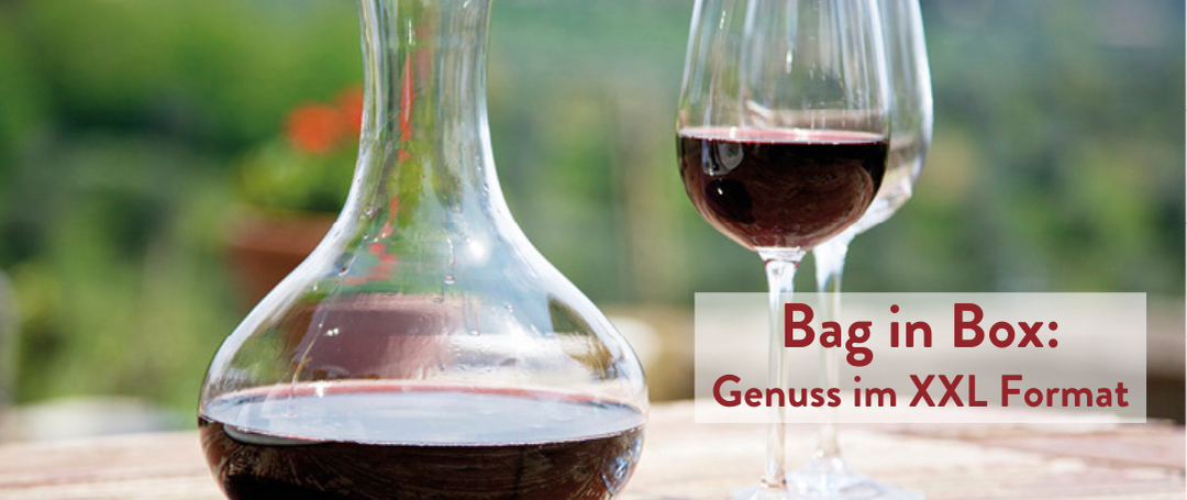 Weinschläuche im XXL-Format bei WEIN-MUSKETIER Göppingen